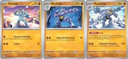 Machamp 068 - Machop & Machoke - Pokemon 151 - Evolution 3 Card Set Holo Rare - Image 1