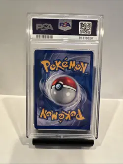 Pokemon TCG Mewtwo Base Set Holo Rare Card 10/102 PSA 8 - Image 2