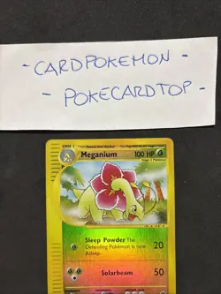 Pokemon Card Meganium 53/165-Holo -Expedition-eng-Exc! - Image 2