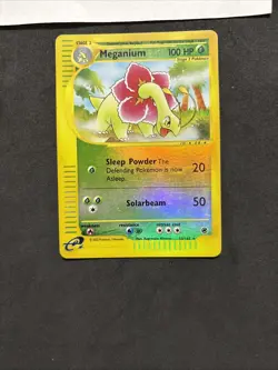 Pokemon Card Meganium 53/165-Holo -Expedition-eng-Exc! - Image 3