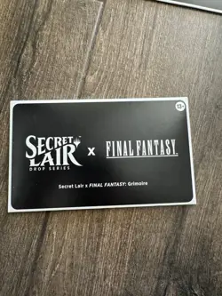 Magic the Gathering MTG Secret Lair x Final Fantasy: Grimoire EN (Non-Foil) NEW! - Image 2