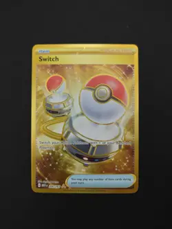 Pokemon - Switch - 206/165 - SV: Scarlet & Violet 151 - Holo - Hyper Rare NM - Image 1