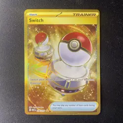 Pokemon - Switch - 206/165 - SV: Scarlet & Violet 151 - Holo - Hyper Rare NM - Image 1