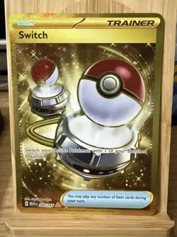 Pokemon TCG- Switch - 206/165 - SV: Scarlet & Violet 151 - Holo - Hyper Rare - Image 1