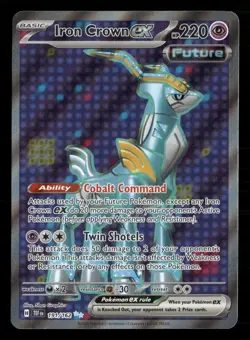 Iron Crown ex - 191/162 - Ultra Rare - Temporal Forces - Pokemon Card - NM/M - Image 1