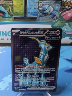 Iron Crown ex 191/162 - Pokemon TCG Temporal Forces Full Art Card NM - Image 1
