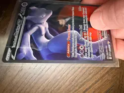Team Rocket’s Mewtwo ex 281/217 SIR Secret Ascended Heroes Pokemon IN HAND - Image 4