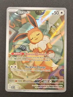 Pokemon TCG Eevee 173 Holo Promo Prismatic Evolutions NM Condition - Image 1