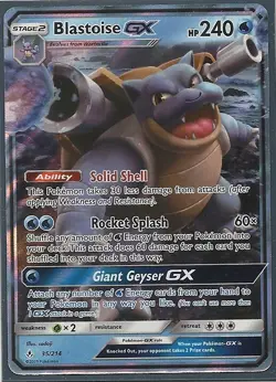 4 RARE UNBROKEN BONDS Pokemon BLASTOISE GX+PERSIAN GX+HONCHKROW GX+VENOMOTH GX - Image 2