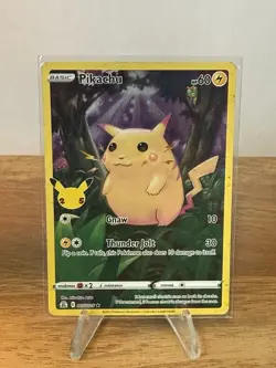 Pikachu - 005/025 Celebrations 25th Anniversary Pokemon TCG / Sword & Shield - Image 1