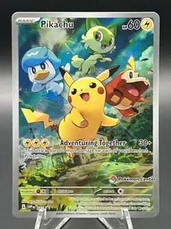 Pokemon TCG Pikachu SV: Scarlet & Violet Promo Cards #027 - Image 1