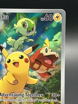 Pokemon TCG Pikachu SV: Scarlet & Violet Promo Cards #027 - Image 4