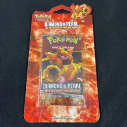 Pokemon 2007 Diamond and Pearl Mysterious Treasures Magmortar Blister Sealed - Image 1