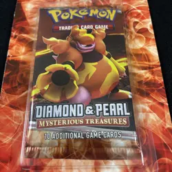 Pokemon 2007 Diamond and Pearl Mysterious Treasures Magmortar Blister Sealed - Image 2