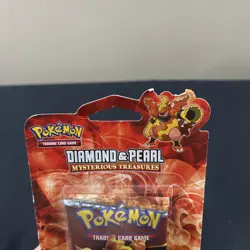 Pokemon 2007 Diamond and Pearl Mysterious Treasures Magmortar Blister Sealed - Image 4