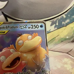 Pokemon Sun and Moon Unified Minds Slowpoke Psyduck GX Tag Team #35/236 MP 2019 - Image 5