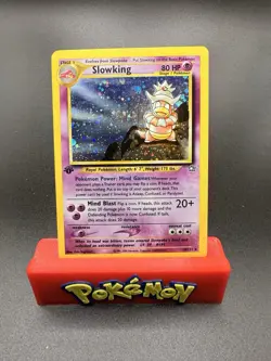 1st Edition Slowking 14/111 Neo Genesis Holo Vintage Pokemon NM - Image 1