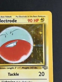 Pokemon TCG Electrode 2/64 Jungle Unlimited Holo Rare LP/MP - Image 5