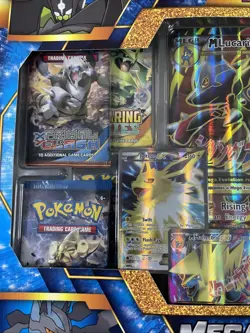 Pokemon TCG - Mega Powers Collection Box - M Lucario Promo - Factory Sealed - Image 4