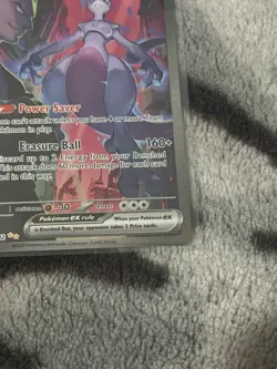 Pokemon TCG Team Rocket's Mewtwo ex Sv10 Destined Rivals 231/182 SIR - Image 2