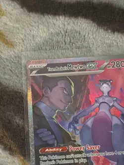 Pokemon TCG Team Rocket's Mewtwo ex Sv10 Destined Rivals 231/182 SIR - Image 5