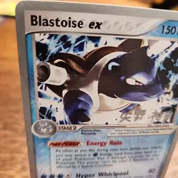 Hiroki Yano Blastoise EX 2006 World Championship Deck 104/112 Pokemon TCG - Image 2