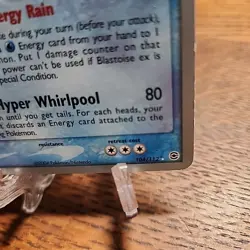 Hiroki Yano Blastoise EX 2006 World Championship Deck 104/112 Pokemon TCG - Image 5