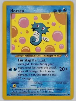 Horsea 62/111 - Pokemon Neo Genesis - LP - Image 1