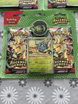 Pokemon Mega Evolution: Ascended Heroes 2-Pack Blister Collection (ERIKA) X 3 - Image 2