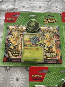 Pokemon Mega Evolution: Ascended Heroes 2-Pack Blister Collection (ERIKA) X 3 - Image 4