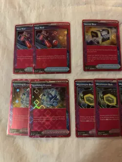 Pokemon Ace Spec Lot of 10 / Secret Box 163/167 (TWM) Hero’s Cape 152/162 (TEF) - Image 2