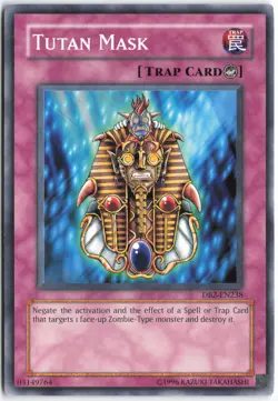 Yugioh - Tutan Mask DB2-EN238 Unlimited - Dark Beginning 2 - Image 1