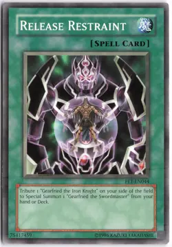Yugioh - Release Restraint FET-EN044 Unlimited - Flaming Eternity - Image 1