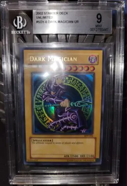 Yu-Gi-Oh! 2002 Dark Magician BGS 9 Starter Deck Unlimited SDY-006 -MINT - Image 1