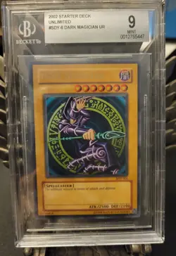 Yu-Gi-Oh! 2002 Dark Magician BGS 9 Starter Deck Unlimited SDY-006 -MINT - Image 2