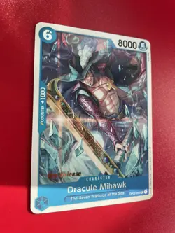 Pre-Release - Dracule Mihawk OP02-055 C - One Piece TCG - Image 2