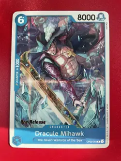 Pre-Release - Dracule Mihawk OP02-055 C - One Piece TCG - Image 4