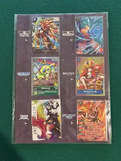 Bandai Gen Con 2024 Promo Foils: Union Arena, Dragon Ball, Digimon, One Piece - Image 1