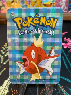 Magikarp #129 - Vintage Vending Machine Prism Sticker 2000 - Pokemon Card - Image 1