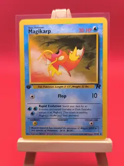 Magikarp 47/82 Team Rocket 1st Edition Vintage Pokemon Card - Image 2