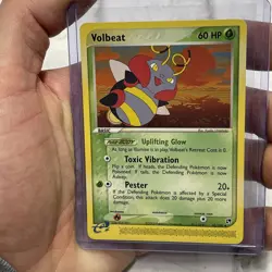 English Pokemon Card TCG 2003 EX Sandstorm 53/100 Volbeat Non Holo NM Near Mint - Image 1