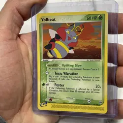 English Pokemon Card TCG 2003 EX Sandstorm 53/100 Volbeat Non Holo NM Near Mint - Image 2