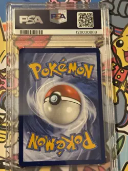 2025 POKEMON DRI EN-DESTINED RIVALS PRERELEASE-STAFF #049 MISTY'S GYARADOS PSA 9 - Image 2