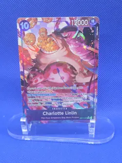 One Piece A Fist of Divine Speed Charlotte Linlin OP11-073 Alternate Alt Art NM - Image 1