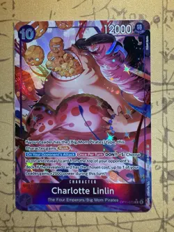 One Piece Charlotte Linlin OP11-073 A fist of divine speed Alt Art English Nm (B - Image 1