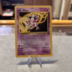Pokemon TCG Jungle Mr. Mime Non Holo Rare MP 22/64 - Image 1