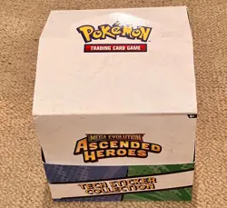 Pokemon Ascended Heroes Tech Sticker Collection 6x6 Set Of 12 Full Box In Hand - Image 4