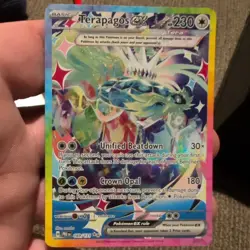 Pokemon TCG Terapagos ex 169/131 Prismatic Evolutions Special Illustration NM - Image 1