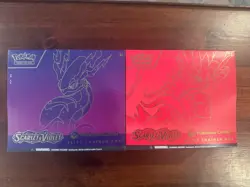 Pokemon Scarlet And Violet Base Set Pokemon Center Exclusive ETB Set - Image 1