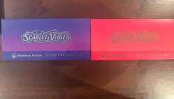 Pokemon Scarlet And Violet Base Set Pokemon Center Exclusive ETB Set - Image 2